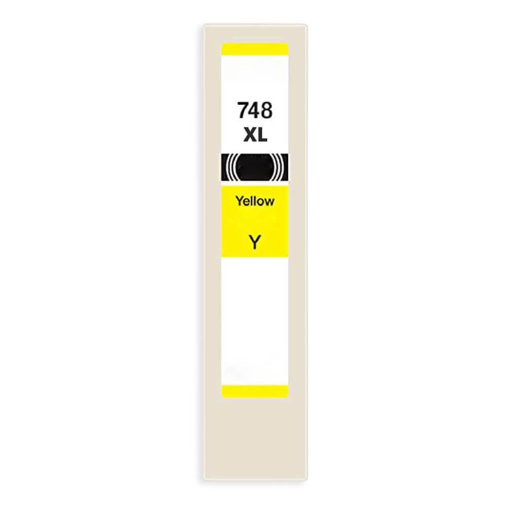 Epson 748XL (T748XL420) Yellow Remanufactured High Yield Ink Cartridge